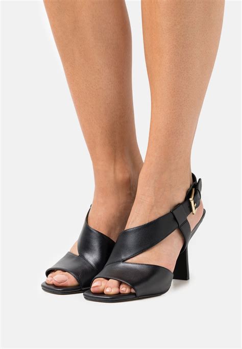 michael kors cleo sandal|Cleo Leather Sandal .